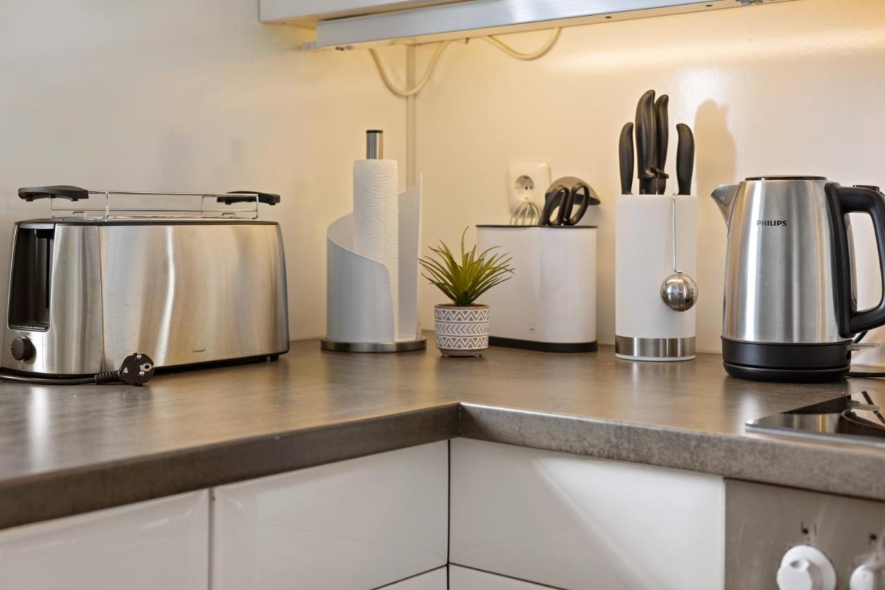 Arbio I Premium Penthouse Apartment Augsburg Buitenkant foto