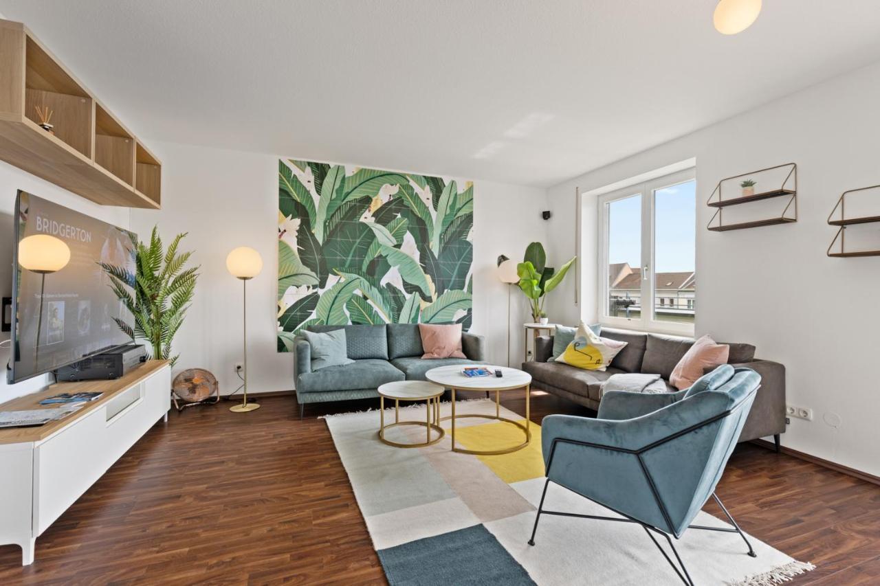 Arbio I Premium Penthouse Apartment Augsburg Buitenkant foto