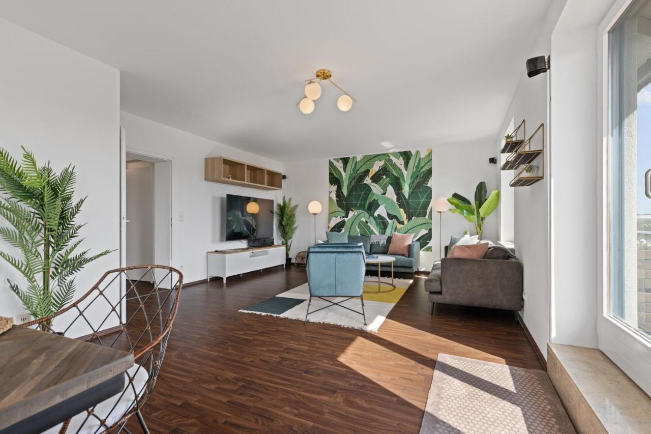 Arbio I Premium Penthouse Apartment Augsburg Buitenkant foto