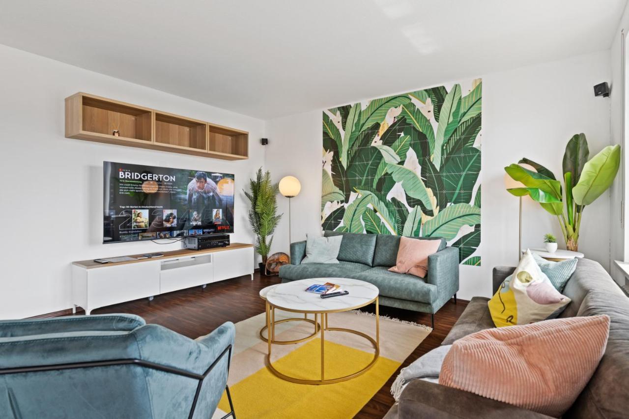 Arbio I Premium Penthouse Apartment Augsburg Buitenkant foto