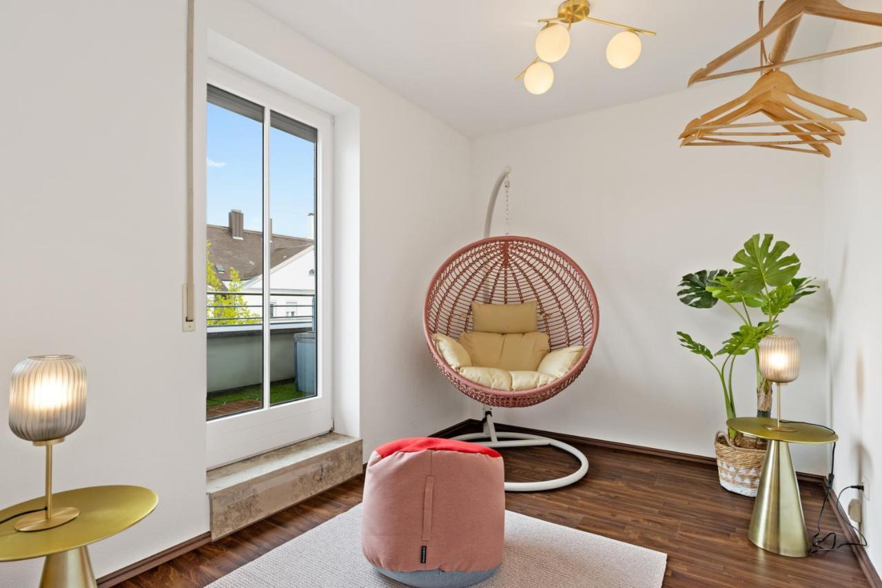 Arbio I Premium Penthouse Apartment Augsburg Buitenkant foto